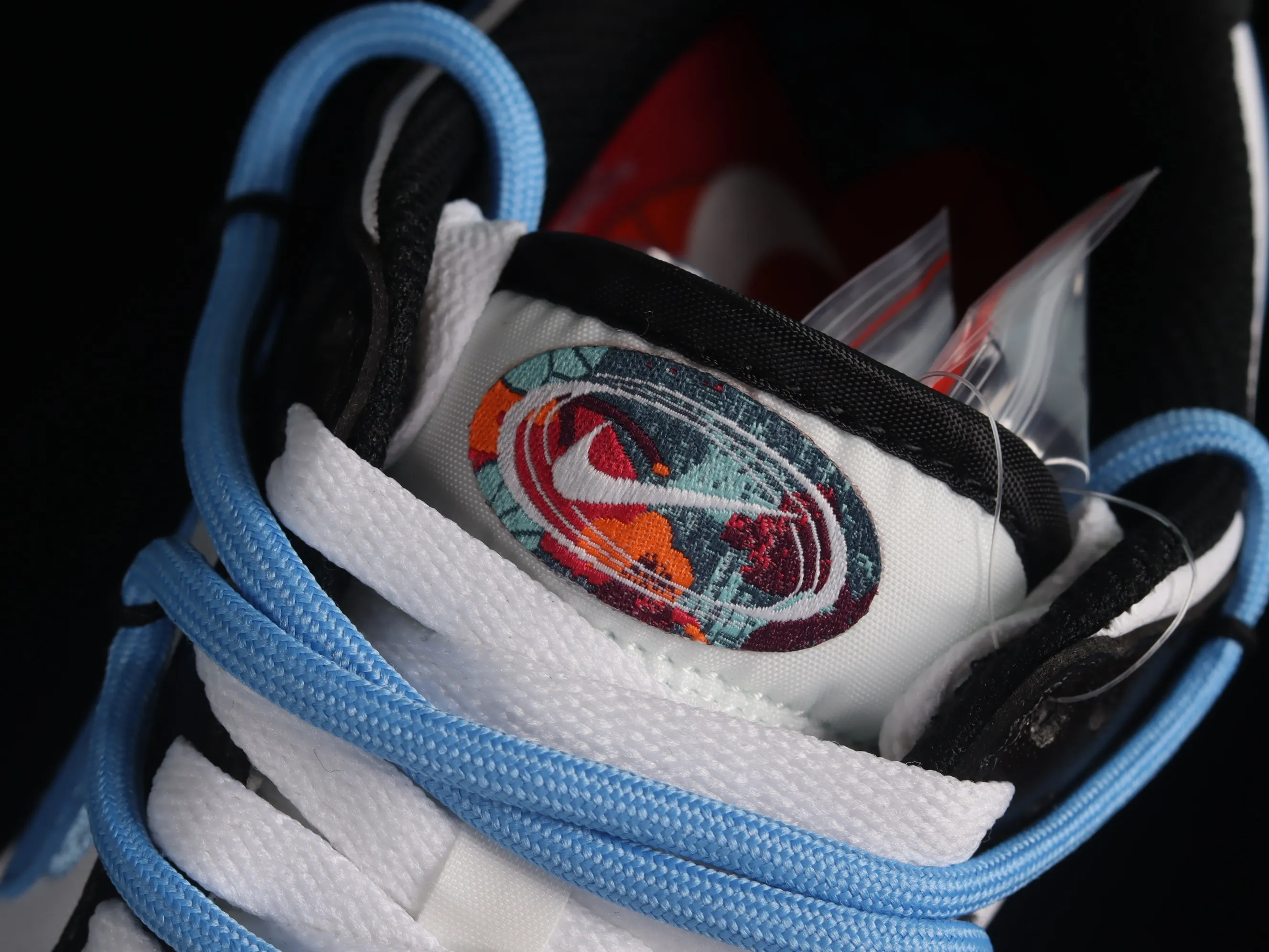 All Categories Nk SB Dunk Series Nk SB Dunk Low Low-top Sneakers Nk Dunk Low "Multi Color" Vibrant Three Hooks Sea Salt Blue Customized Deconstructed Strap Casual Sneakers FD4623-131